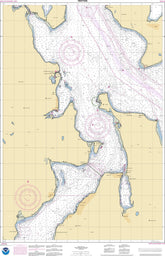 NOAA Nautical Chart 18477: Puget Sound-Entrance to Hood Canal